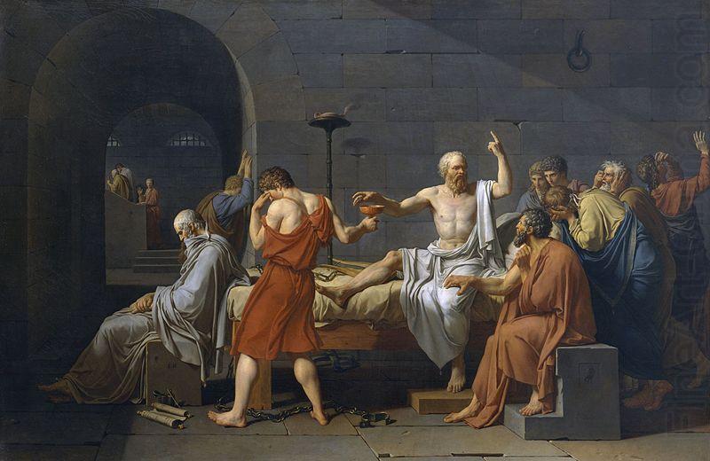 The Death of Socrates, Jacques-Louis David